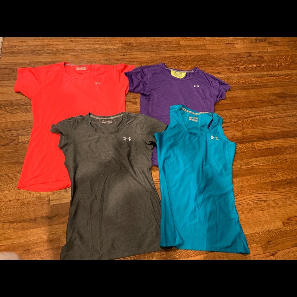 Under Armour t shirts and tanks